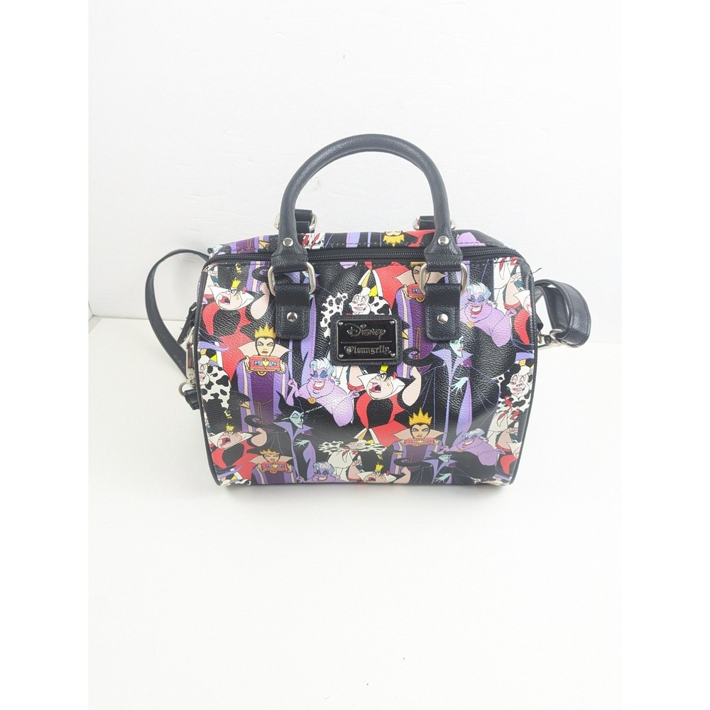 Disney LoungeFly Villains Purse Hand Shoulder Bag Very Rare Excellent Evil Queen